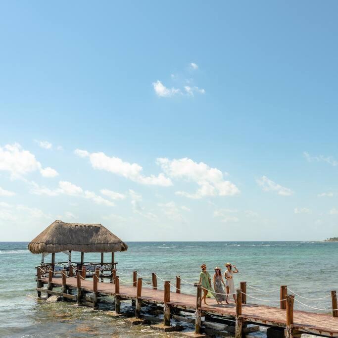 Casa Blanca By The Caribbean Sea Apartman Akumal Kültér fotó